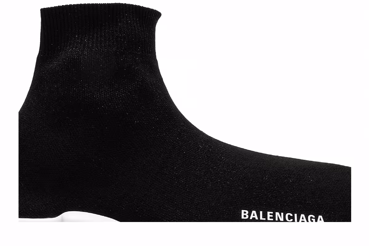 Balenciaga Speed Sneaker Black, view 3