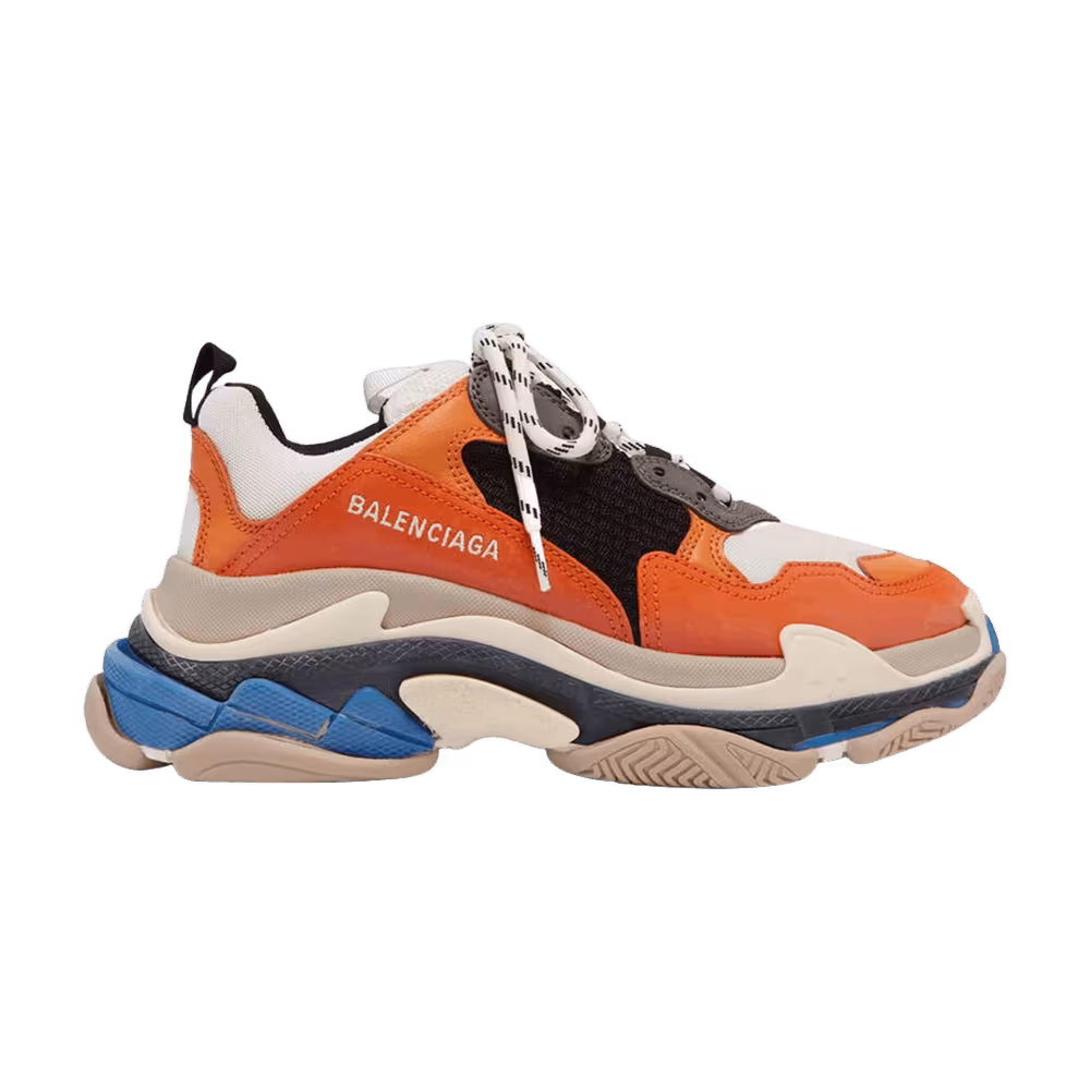 Balenciaga Women's Triple S Trainer Orange