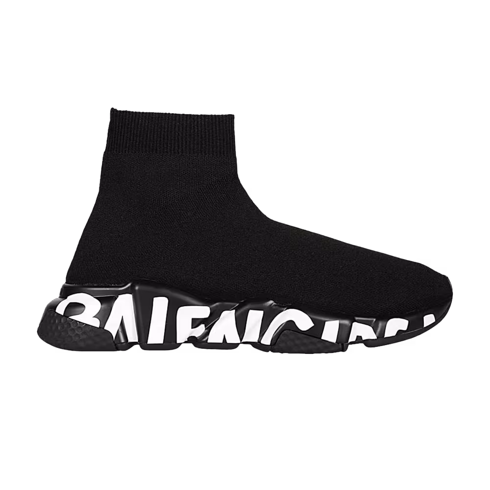 Balenciaga Women's Speed Trainer Black White