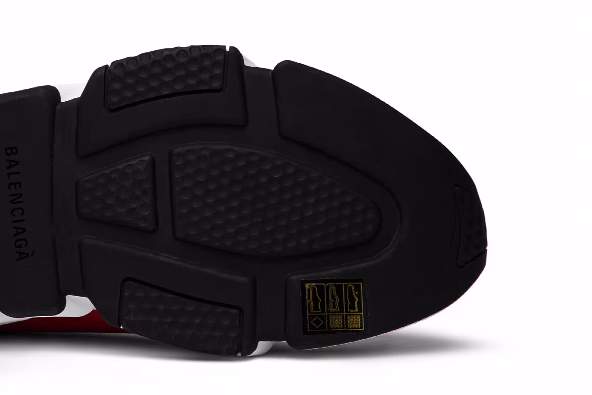 Balenciaga Speed Trainer Mid Red, view 6