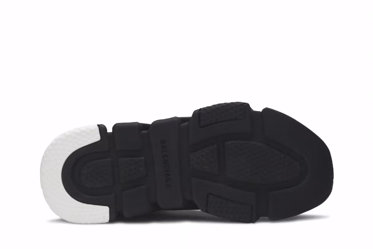 Balenciaga Speed Knit Trainer Black, view 5