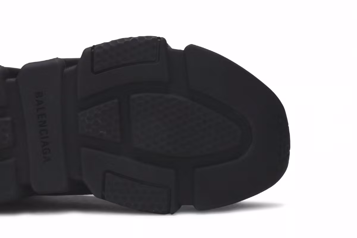 Balenciaga Speed Knit Trainer Black, view 6