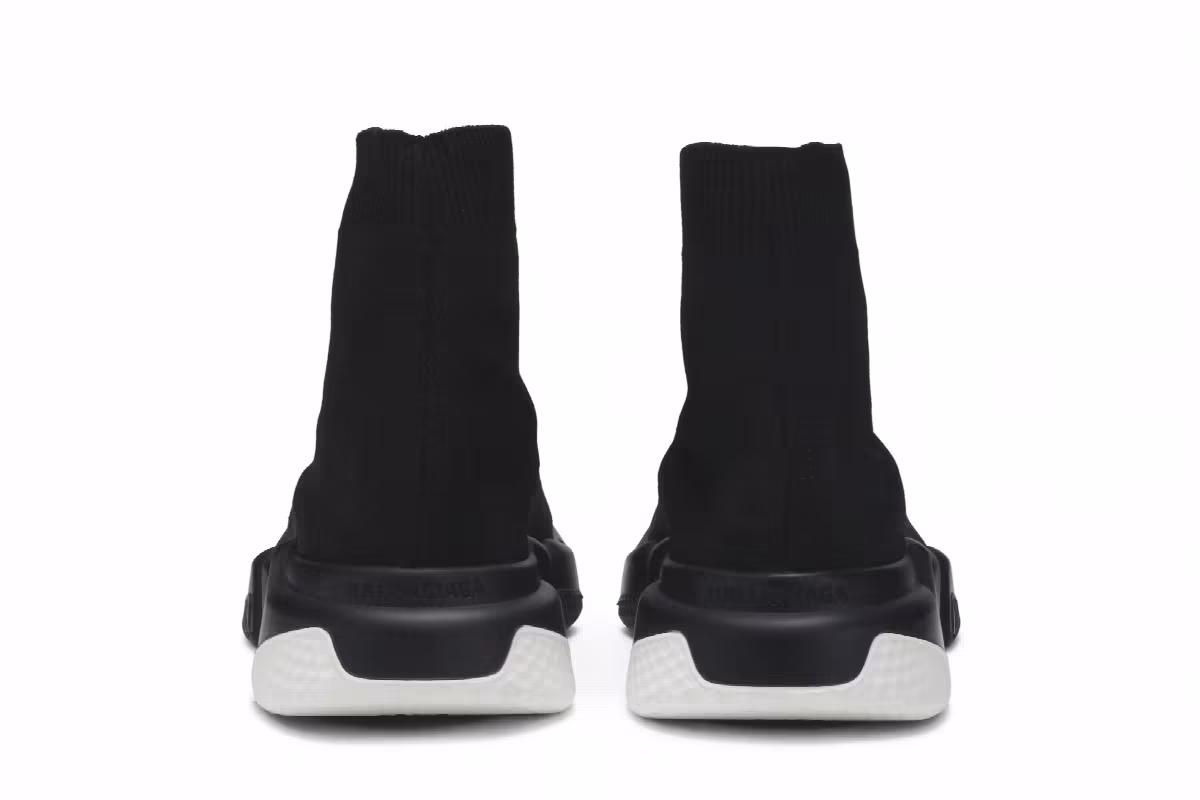 Balenciaga Speed Knit Trainer Black, view 7