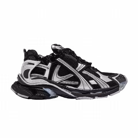 Balenciaga Runner Sneaker 'Black Silver'