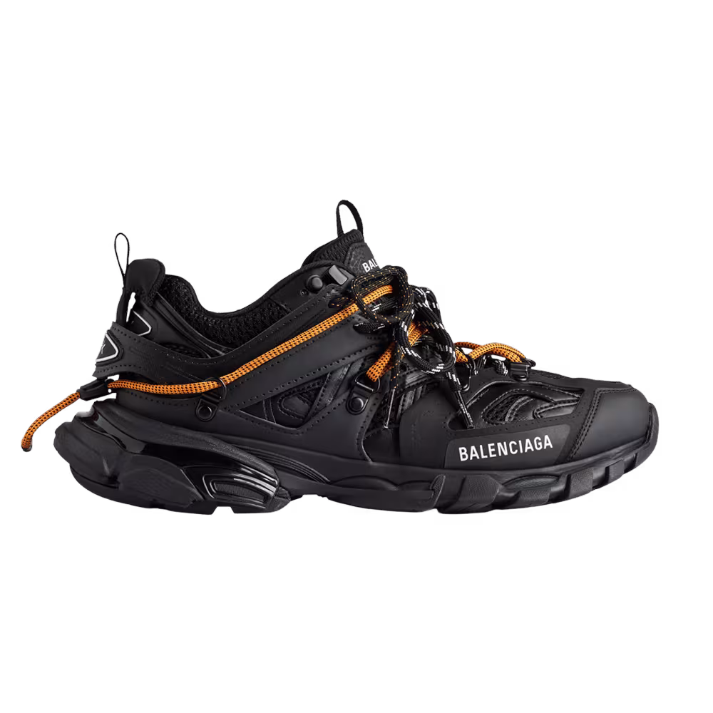 Balenciaga Track Trail Laces Sneaker Black Orange