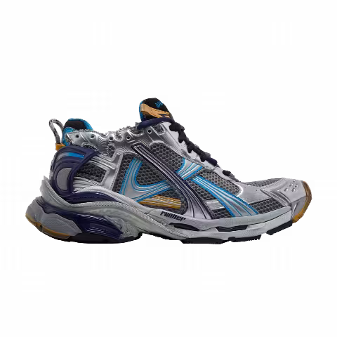 Balenciaga Runner Sneaker 'Grey Orange Aqua'