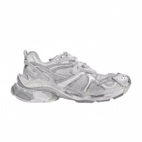 Balenciaga Runner Sneaker 'Worn-Out - White Silver'