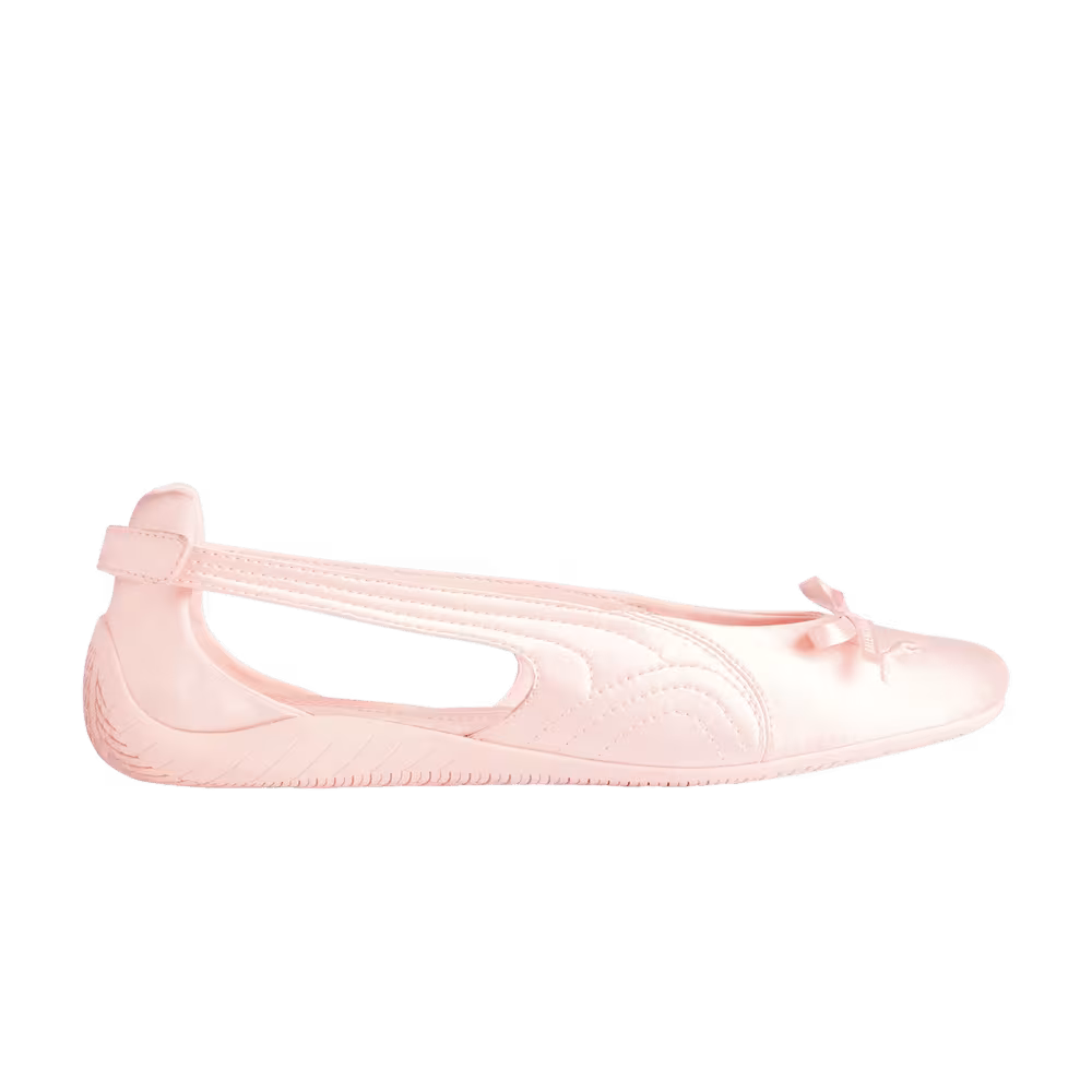 Balenciaga x Women's Speedcat Ballet Satin Light Pink