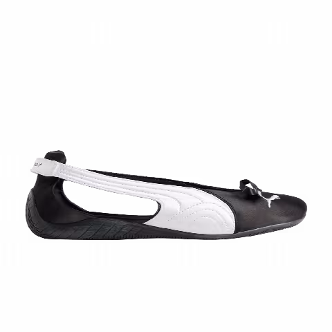 Balenciaga x Wmns Speedcat Ballet Satin 'Black White'