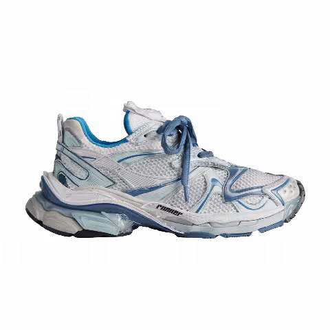Balenciaga Runner Sneaker 'Worn-Out - White Blue'