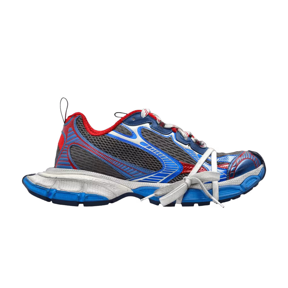 Balenciaga 3XL Sneaker Worn-Out - Blue Red