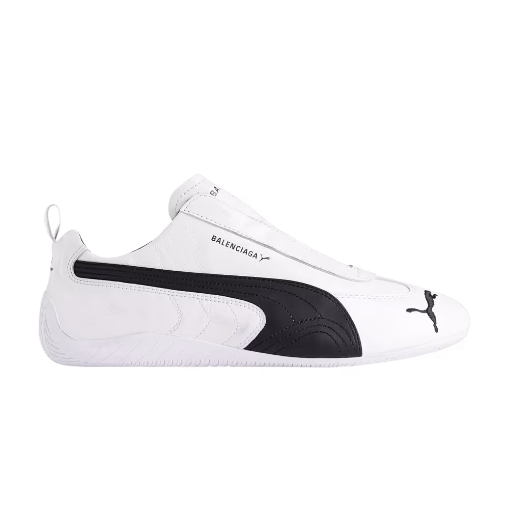 Balenciaga x Speedcat Leather White Black