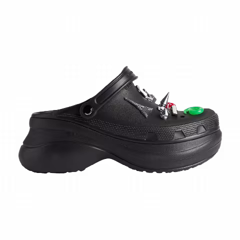 Crocs x Balenciaga Mule Jibbitz 'Black'