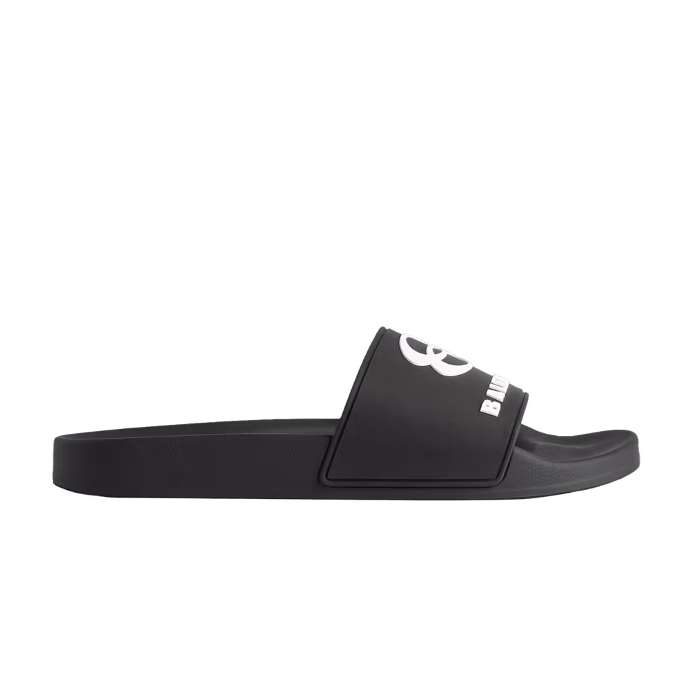 Balenciaga Unity Sports Icon Pool Slides Black