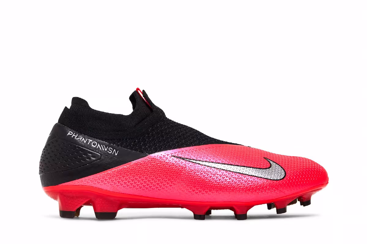Nike Phantom Vision 2 Elite DF FG Laser Crimson Black, view 2