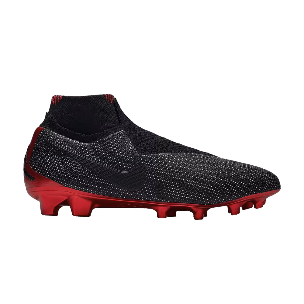 Nike Phantom Vision Elite FG Black Challenge Red