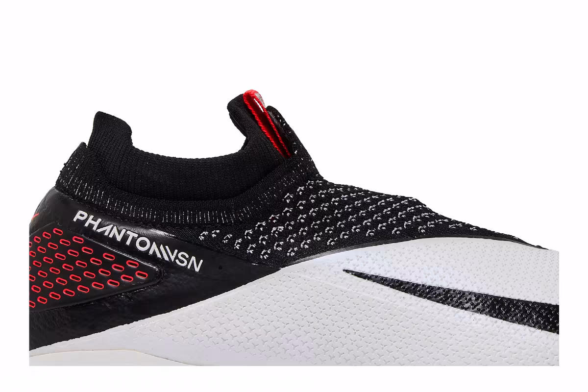 Nike Phantom Vision 2 Elite DF FG White Laser Crimson Black, view 3