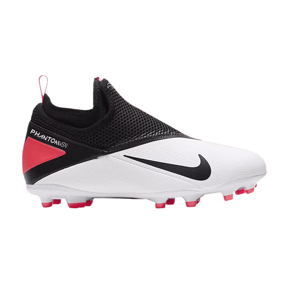 Nike Phantom Vision 2 Academy DF MG GS White Crimson Black