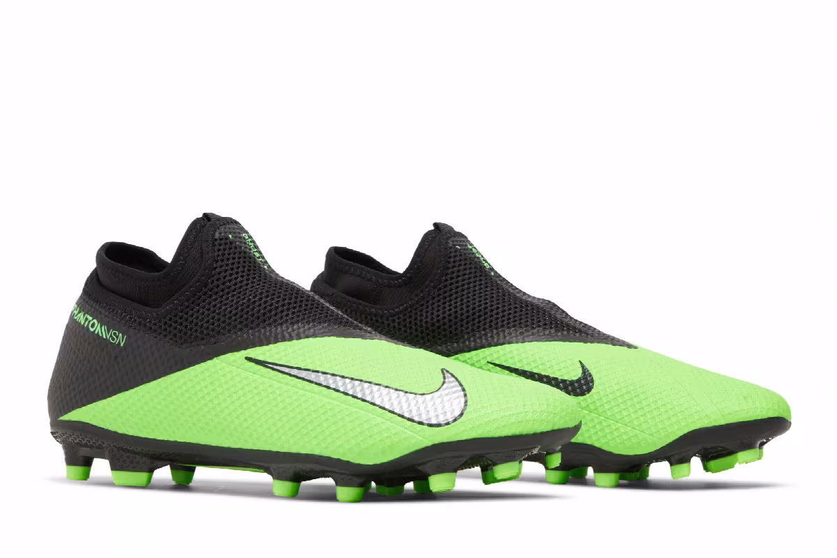 Nike Phantom Vision 2 Academy DF MG Green Strike Black, view 9