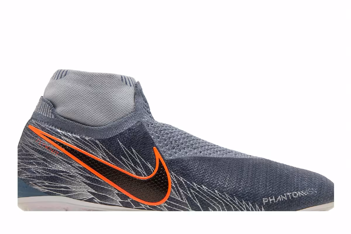 Nike Phantom Vision Elite DF FG Wolf Grey Armory Blue, view 3