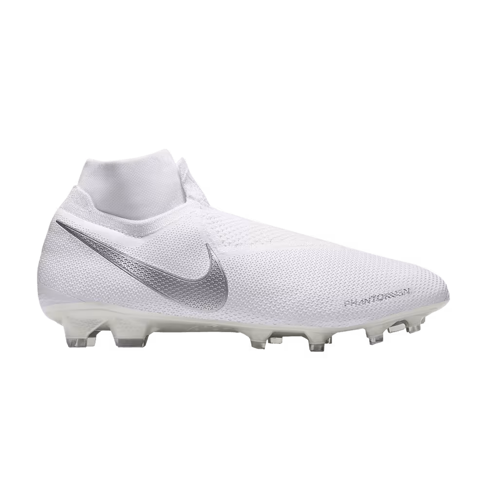 Nike Phantom Vision Elite DF FG White Platinum