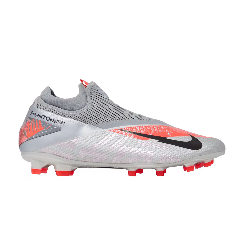 Nike Phantom Vision 2 Pro DF FG Metallic Bomber Grey