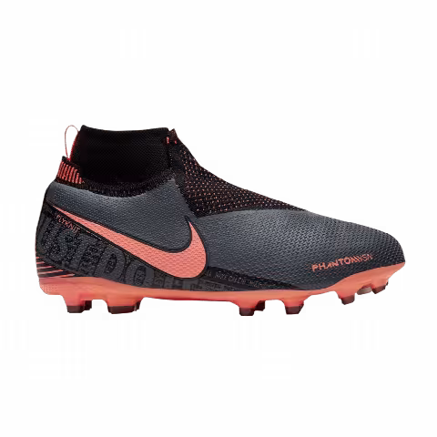 Nike Phantom Vision Elite DF FG MG GS 'Dark Grey Bright Mango'