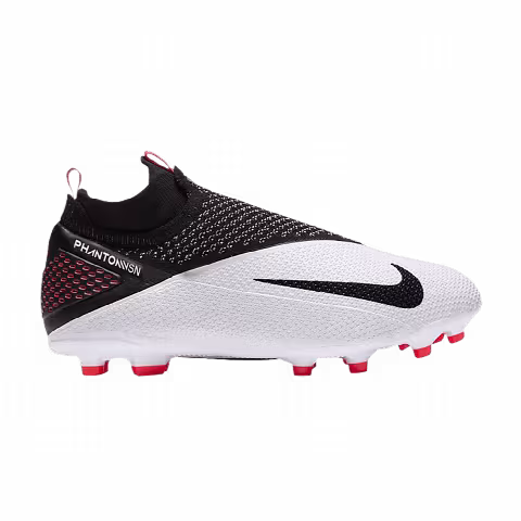 Nike Phantom Vision 2 Elite DF MG GS 'White Crimson Black'