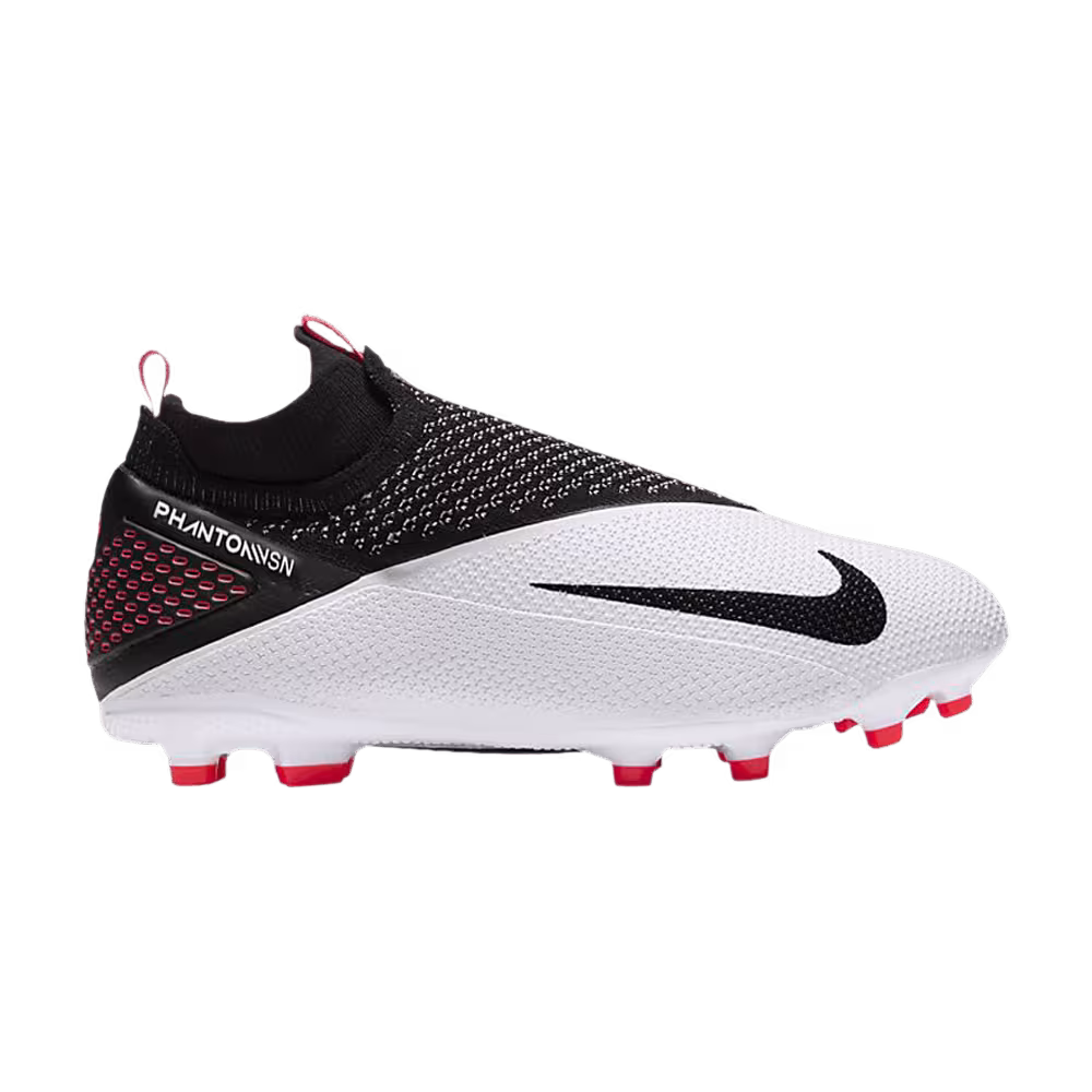 Nike Phantom Vision 2 Elite DF MG GS White Crimson Black