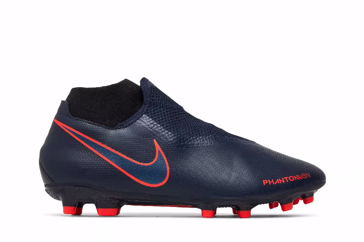 Nike Phantom Vision Academy DF MG Black Obsidian Crimson, view 2