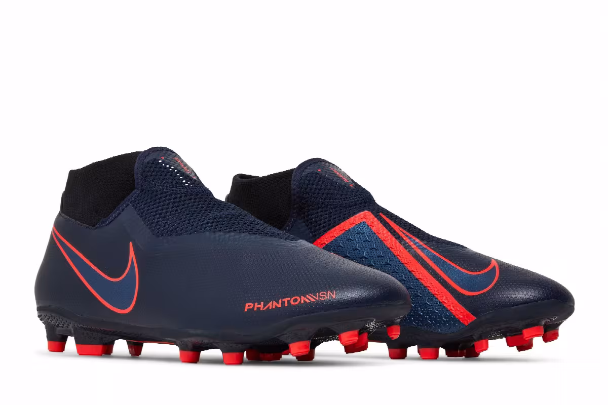 Nike Phantom Vision Academy DF MG Black Obsidian Crimson, view 9