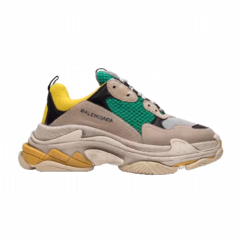 Balenciaga Triple S Sneaker 'Green Yellow' 2018