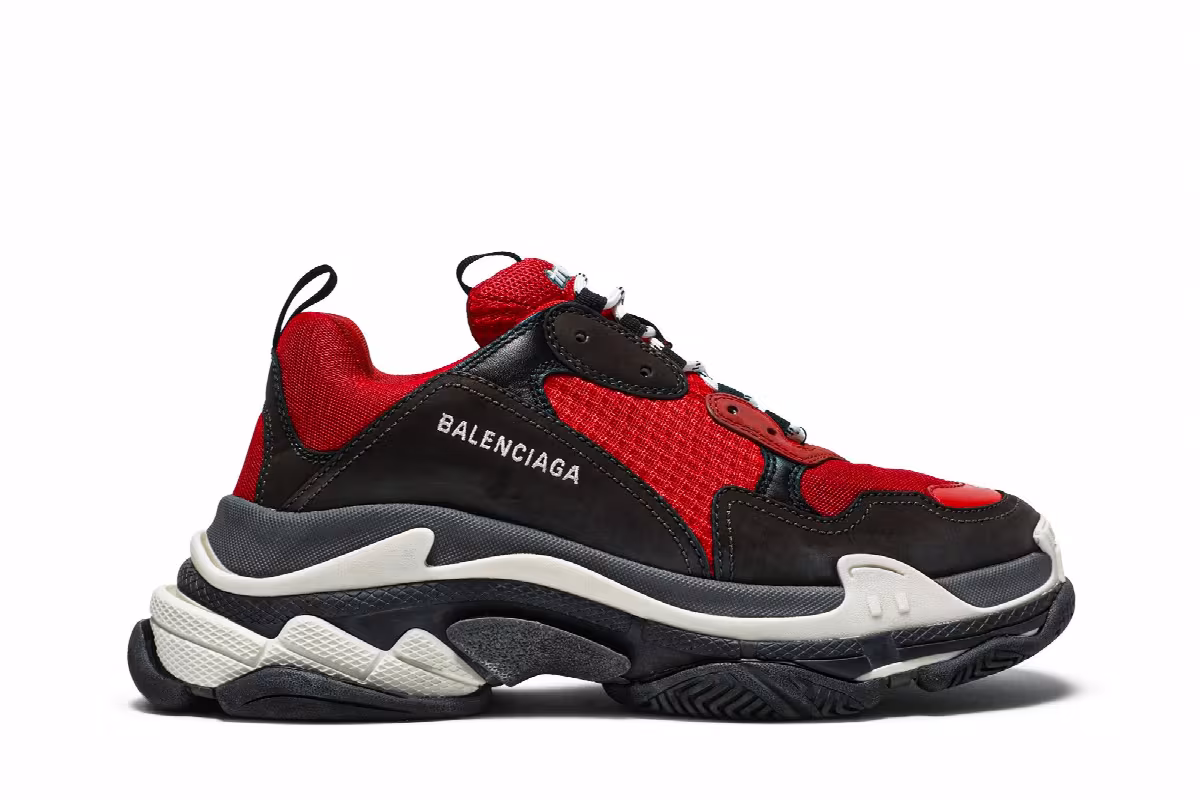 Balenciaga Triple S Sneaker Bred, view 2