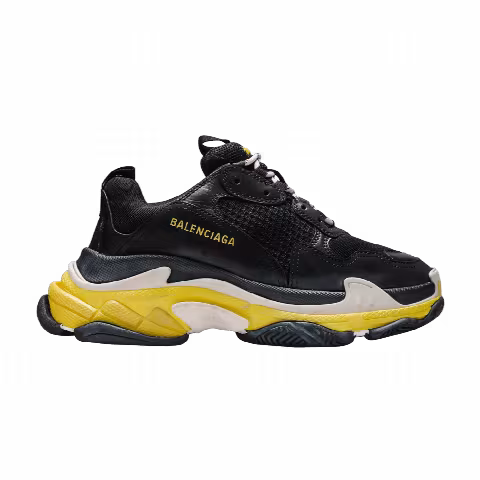 Balenciaga Triple S Sneaker 'Black Yellow'