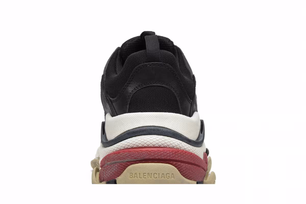 Balenciaga Triple S Sneaker Black 2018, view 8