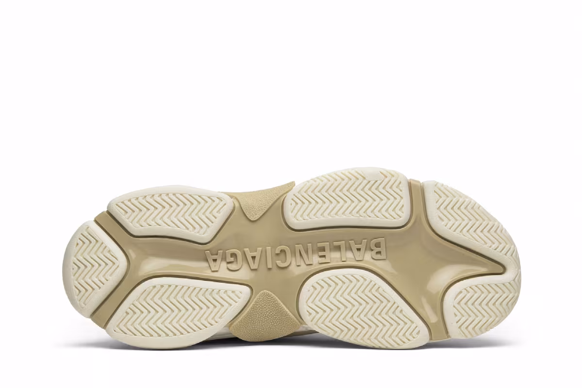 Balenciaga Women's Triple S Trainer White, view 5