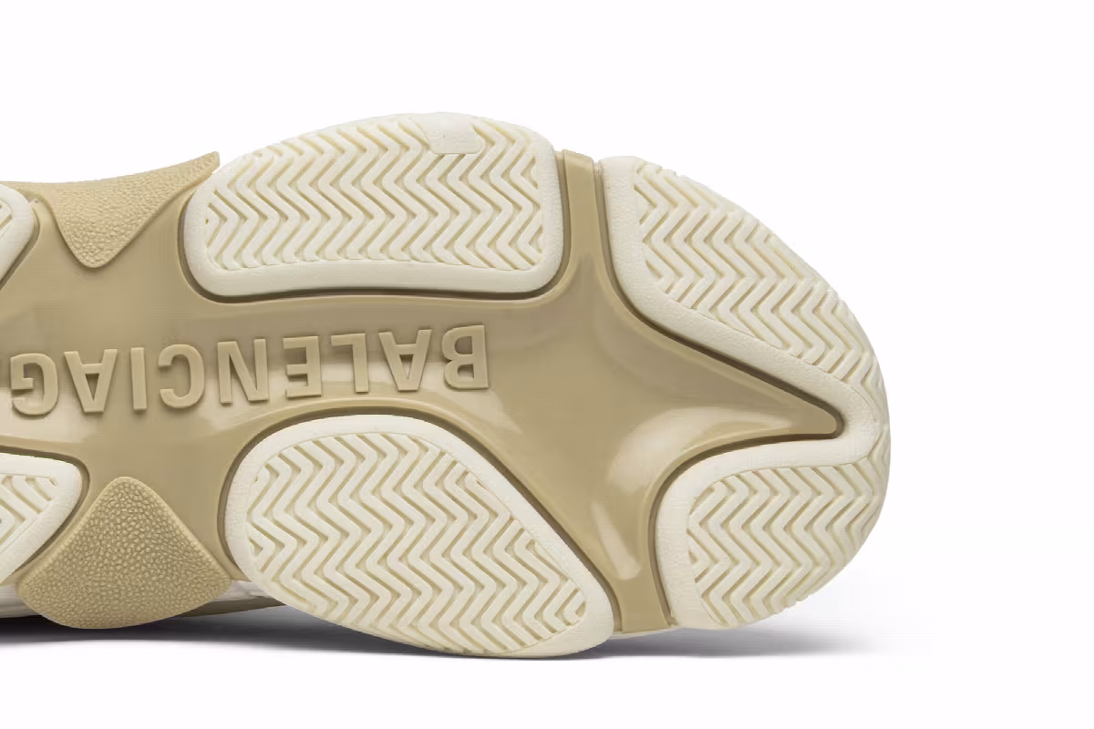 Balenciaga Women's Triple S Trainer White, view 6
