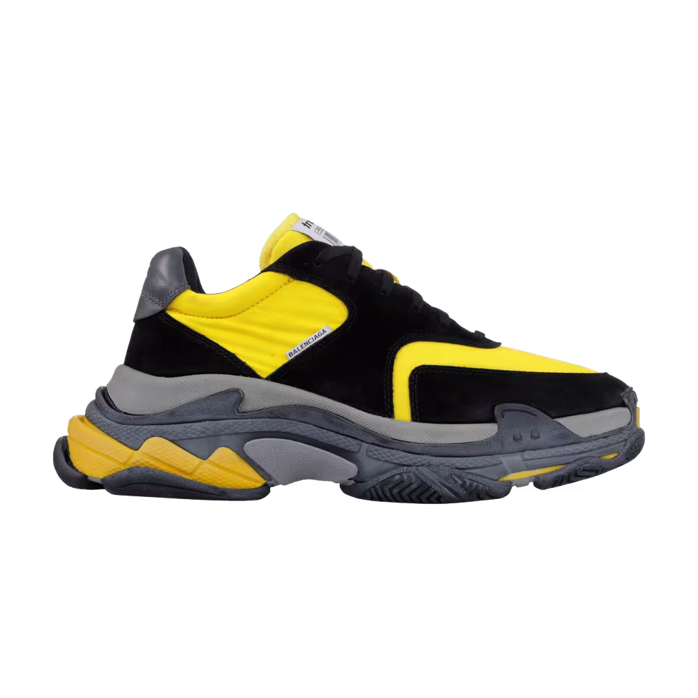 Balenciaga Triple S Sneaker Black Yellow
