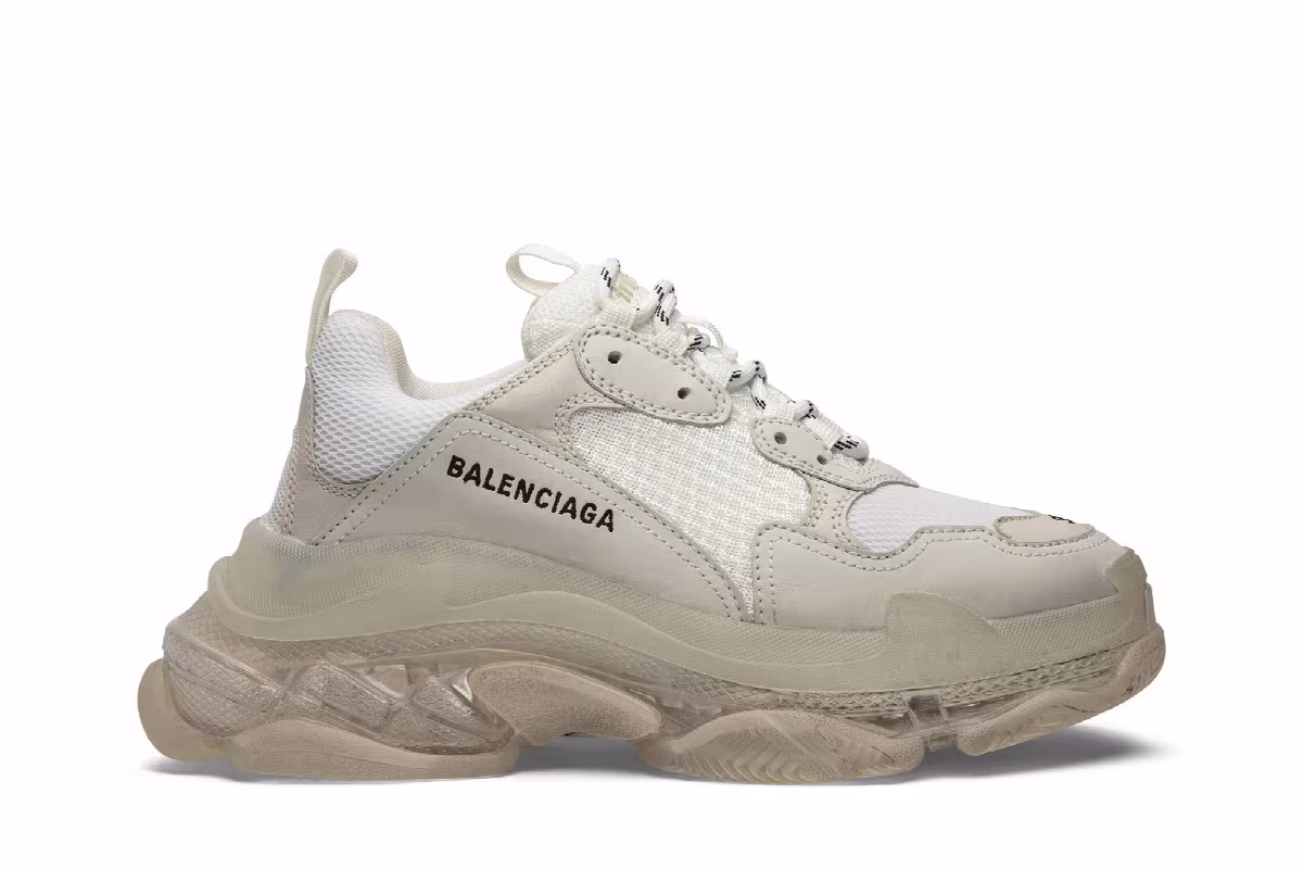 Balenciaga Triple S Sneaker Clear Sole, view 2
