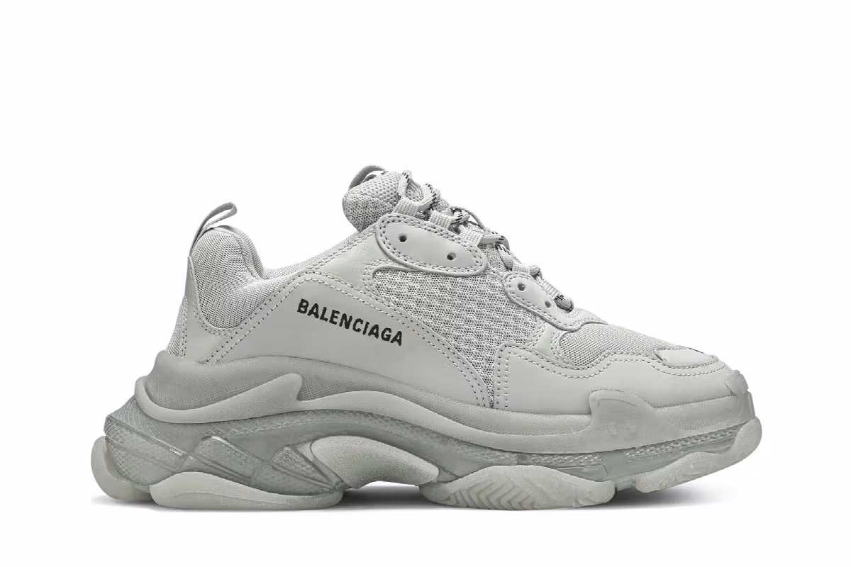 Balenciaga Triple S Sneaker Clear Sole, view 2