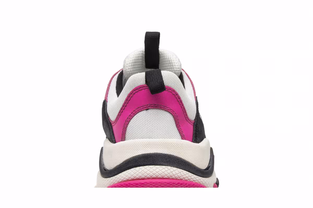 Balenciaga Women's Triple S Sneaker Pink, view 8