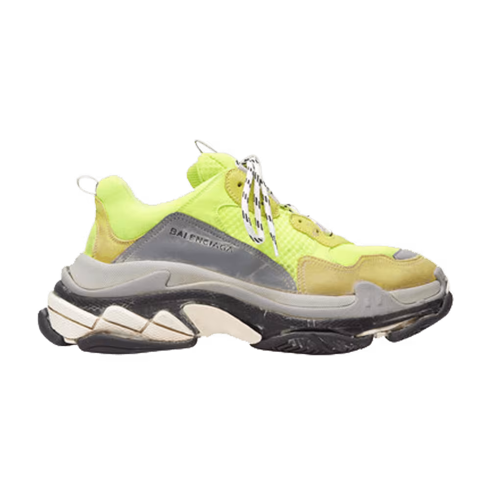 Balenciaga Triple S Sneaker Yellow 2018