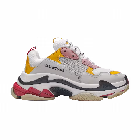 Balenciaga Wmns Triple S Trainer 'White Yellow'