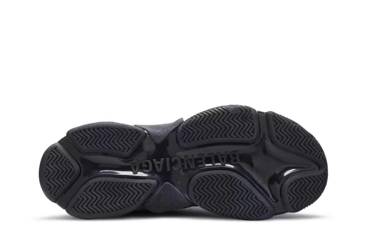 Balenciaga Triple S Sneaker Triple Black 2019, view 5
