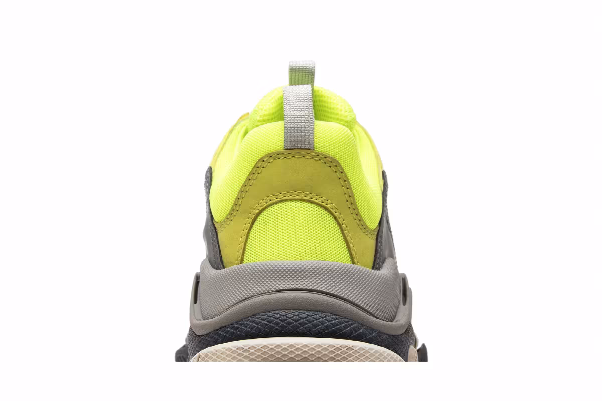 Balenciaga Triple S Sneaker Yellow 2017, view 8