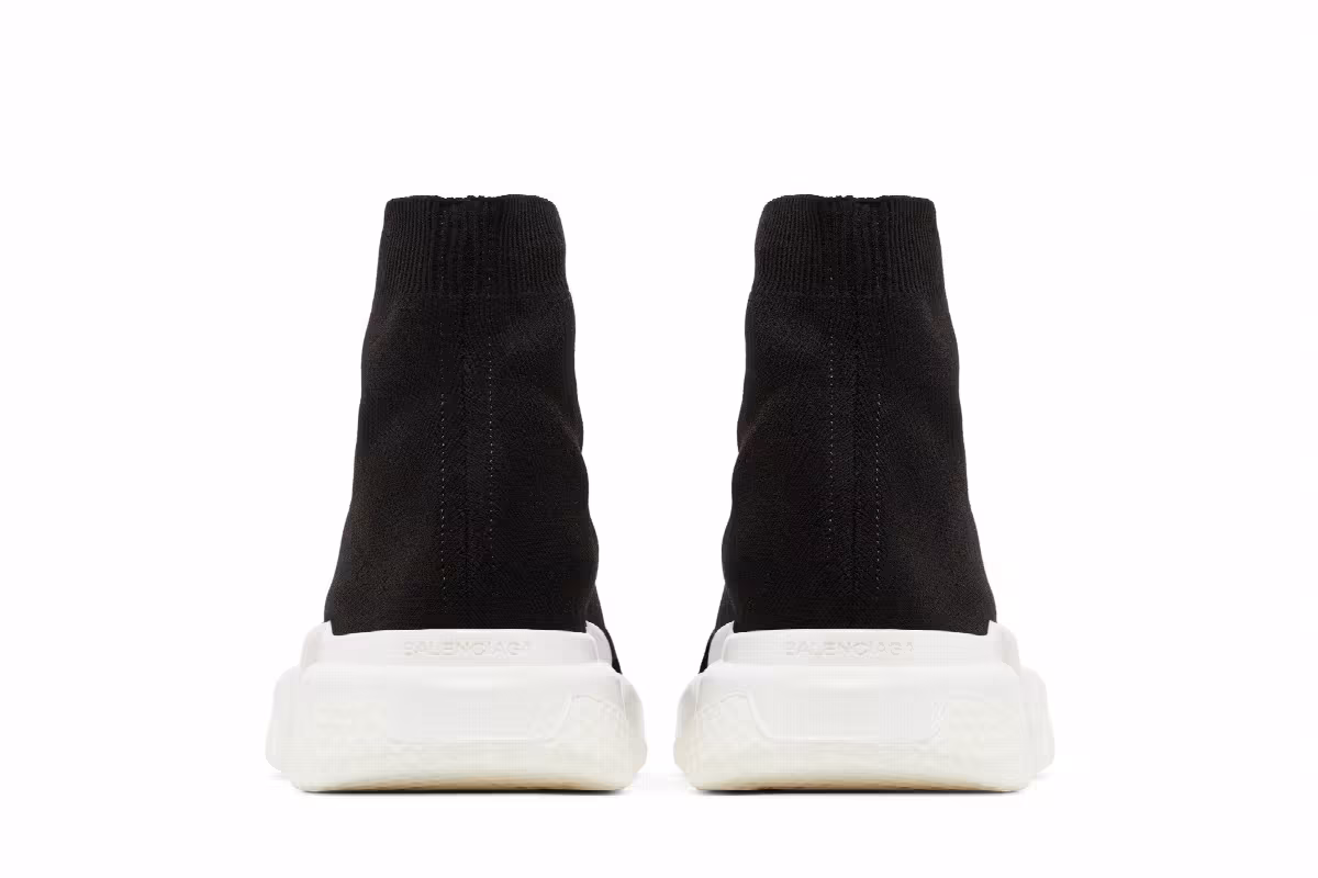 Balenciaga Speed Trainer Mid Black, view 7