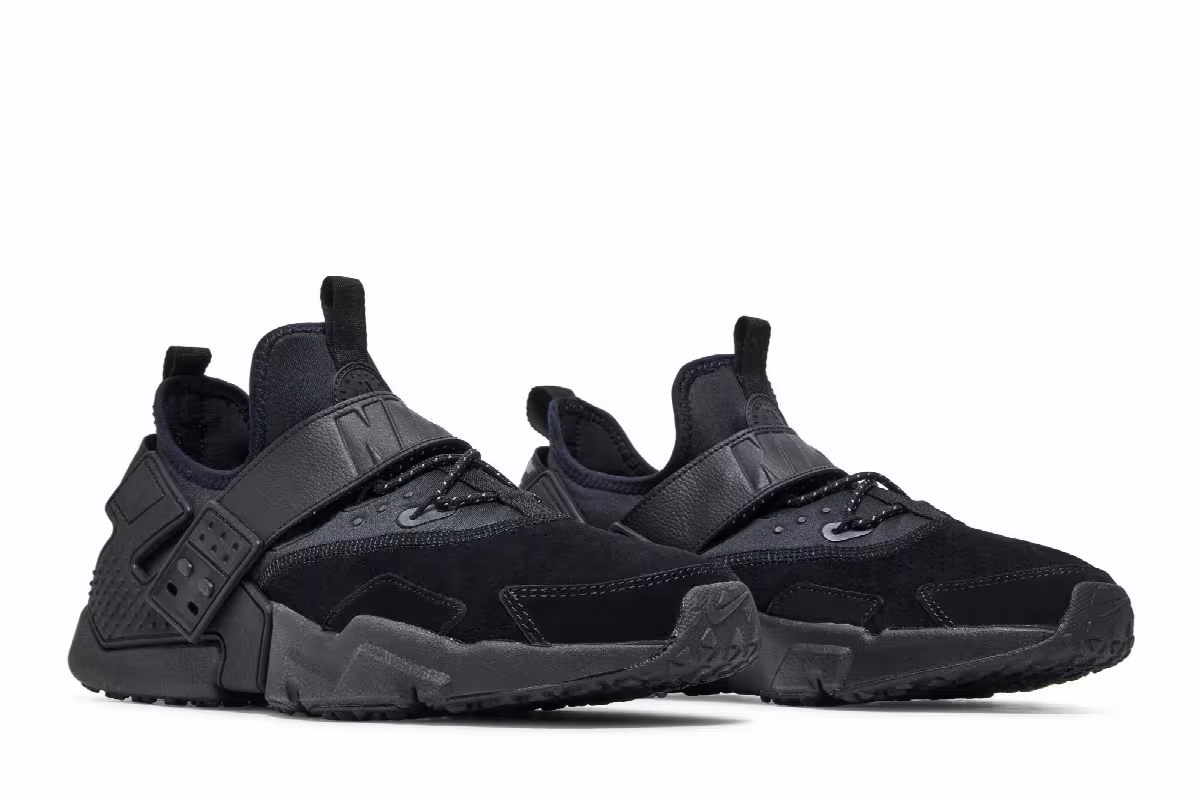 Nike Air Huarache Drift Premium Black, view 9