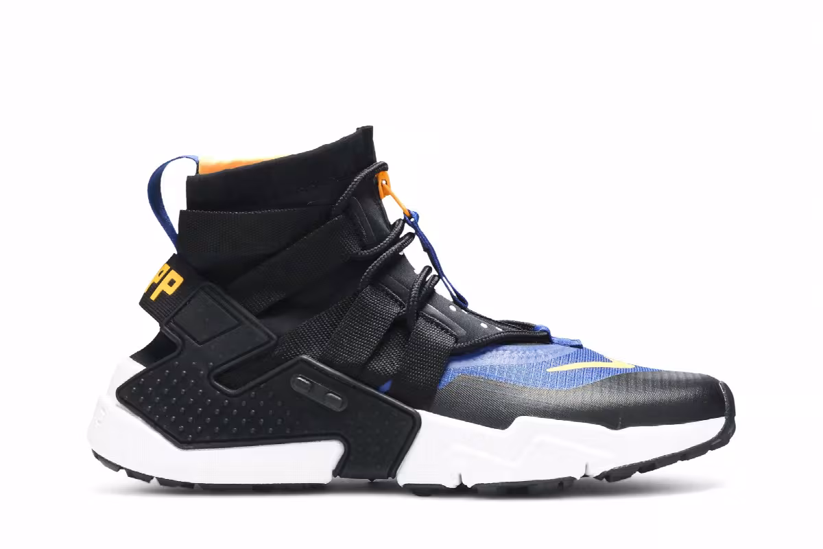 Nike Air Huarache Gripp Black Indigo, view 2