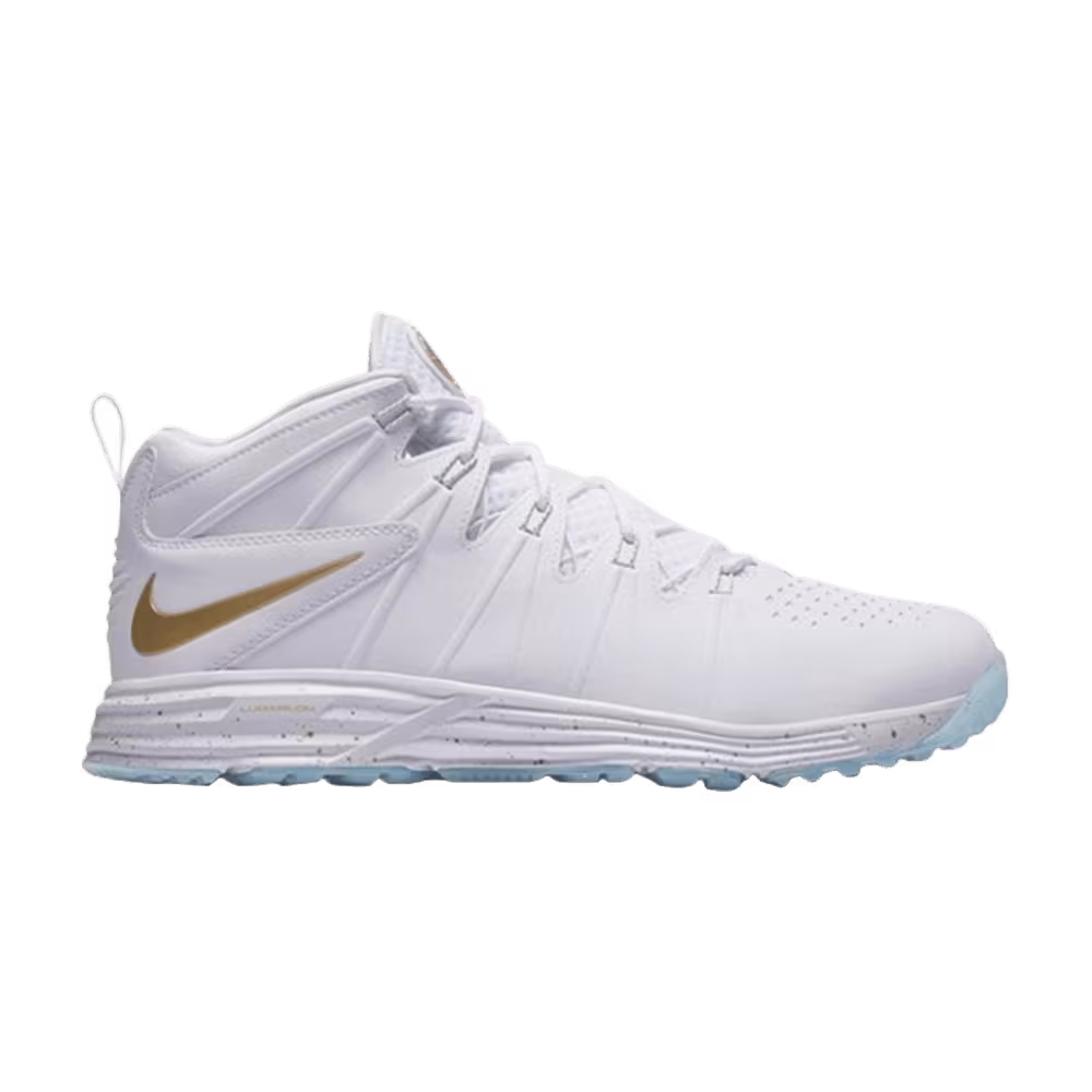 Nike Huarache 4 Turf Metallic Gold