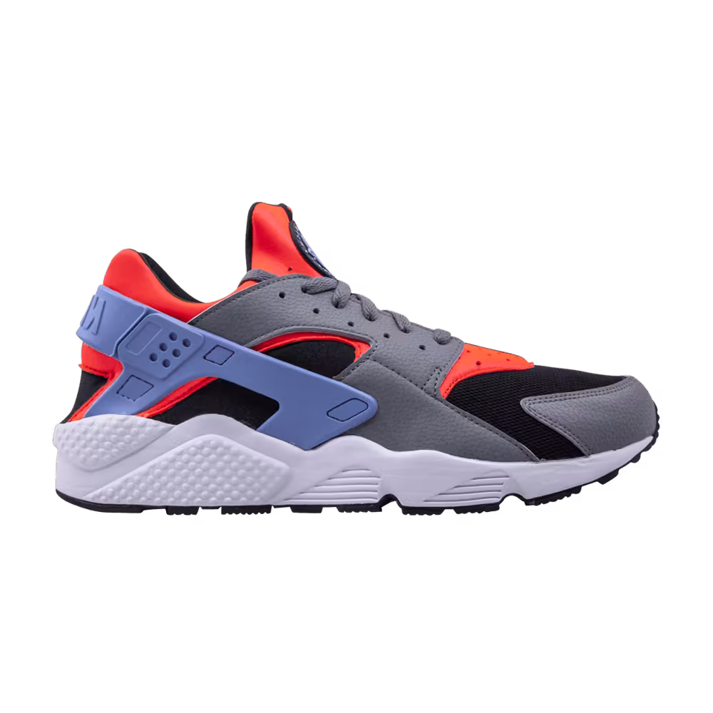 Nike Air Huarache Cool Grey Bright Crimson